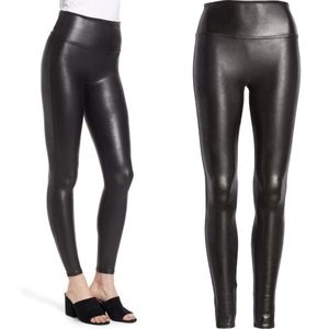 28TH & PARK FAUX LEATHER LEGGINGS